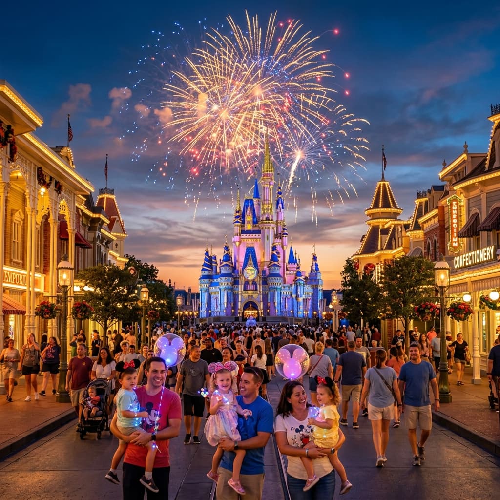 Paisaje de Disney — paquetes de viaje de lujo desde Panamá con Freeman Travel