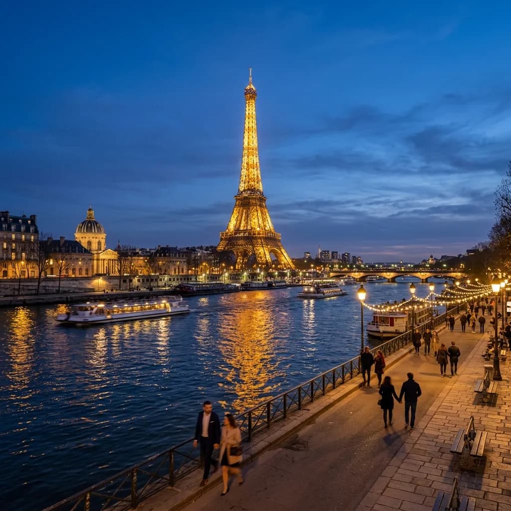 Paisaje de París — paquetes de viaje de lujo desde Panamá con Freeman Travel